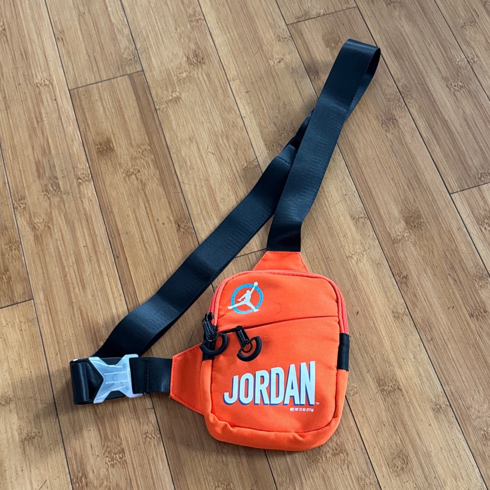 Jordan Vibrant Orange Belt Bag